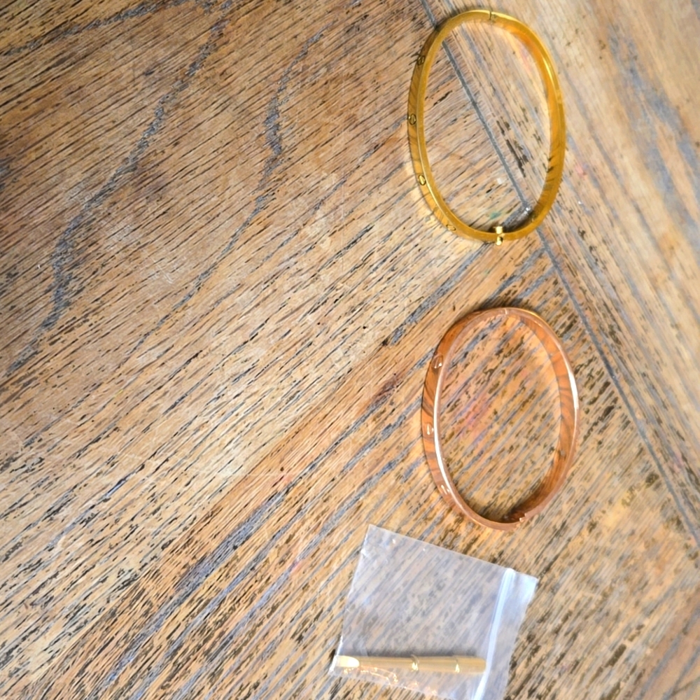 2 love bracelets